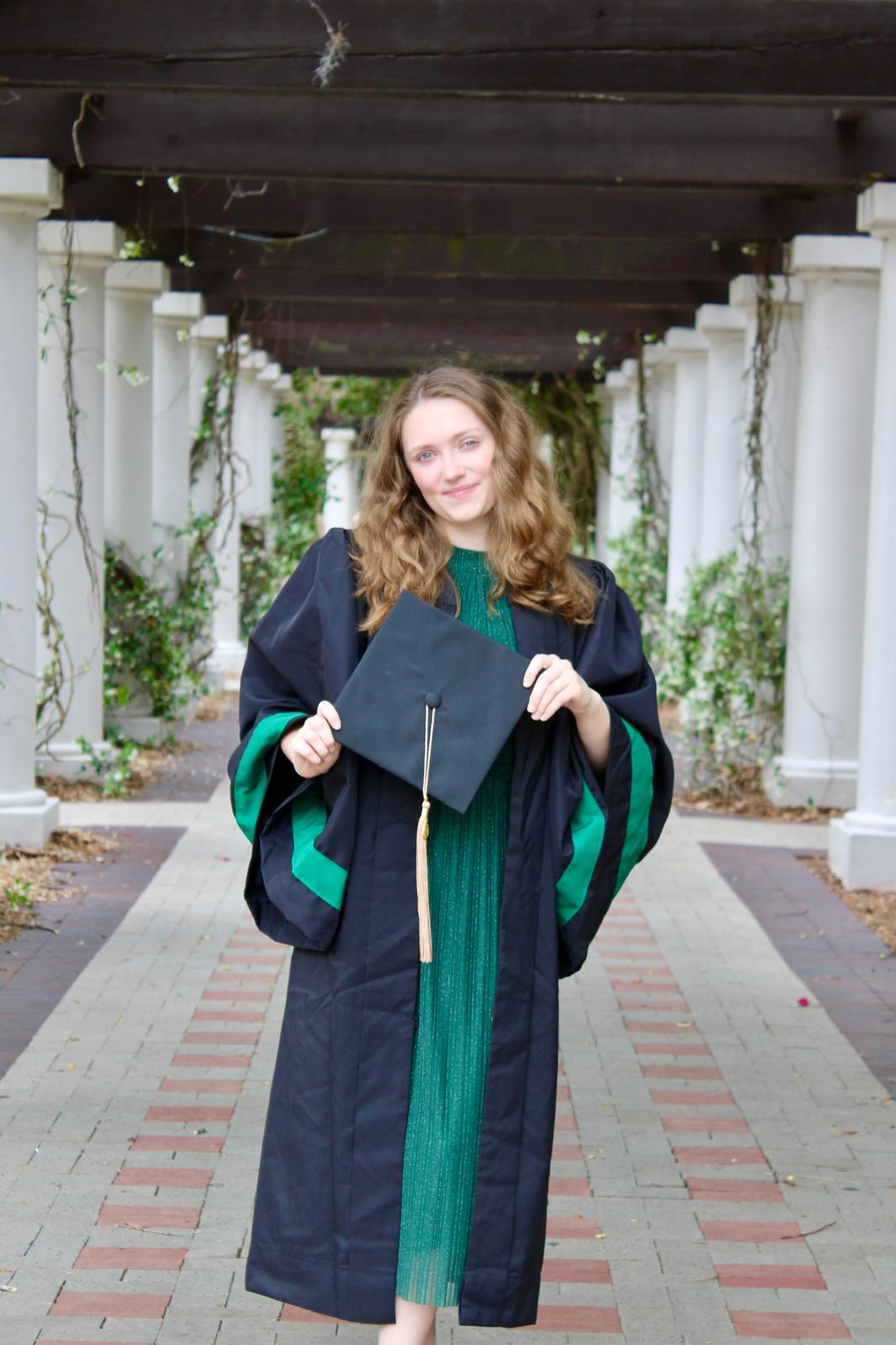 USF graduation portrait
