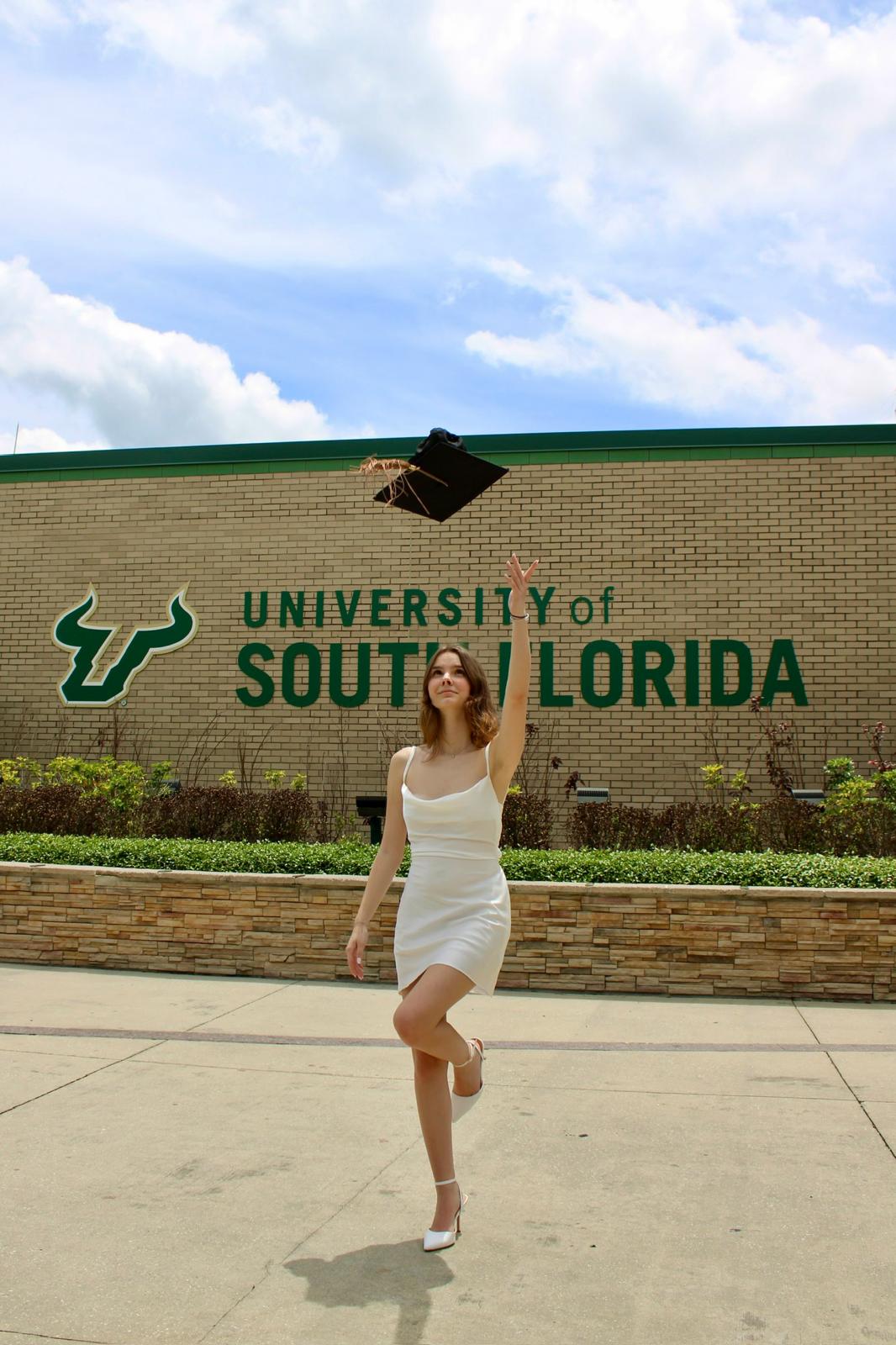 USF graduation portrait