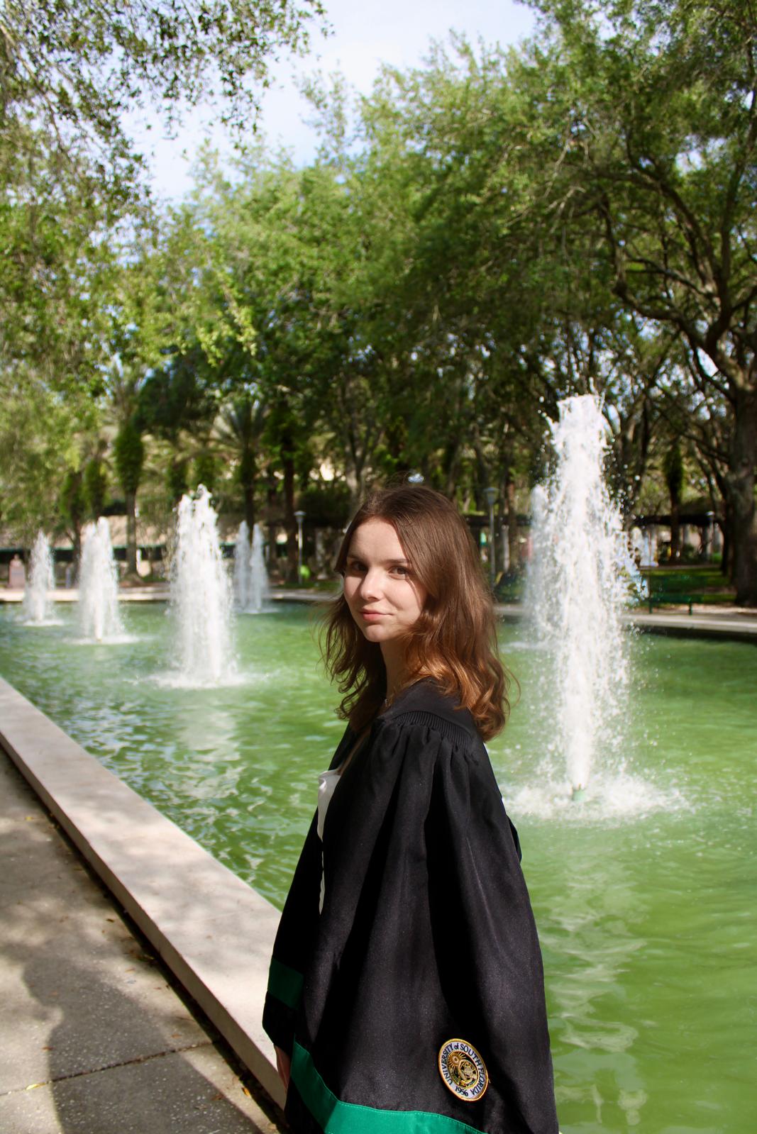 USF graduation portrait